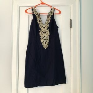 Lilly Pulitzer - Size 2 - Navy Suzette Shift Dress